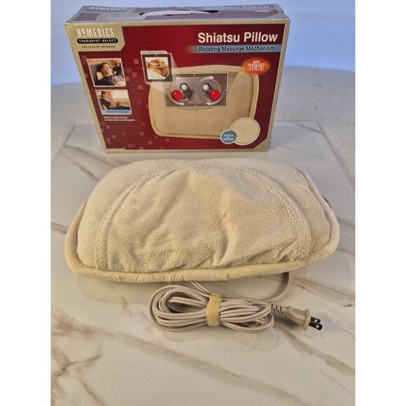 Homedics Shiatsu Rotating Massager Pillow Model SP-10H Heated - Picture 9 of 12